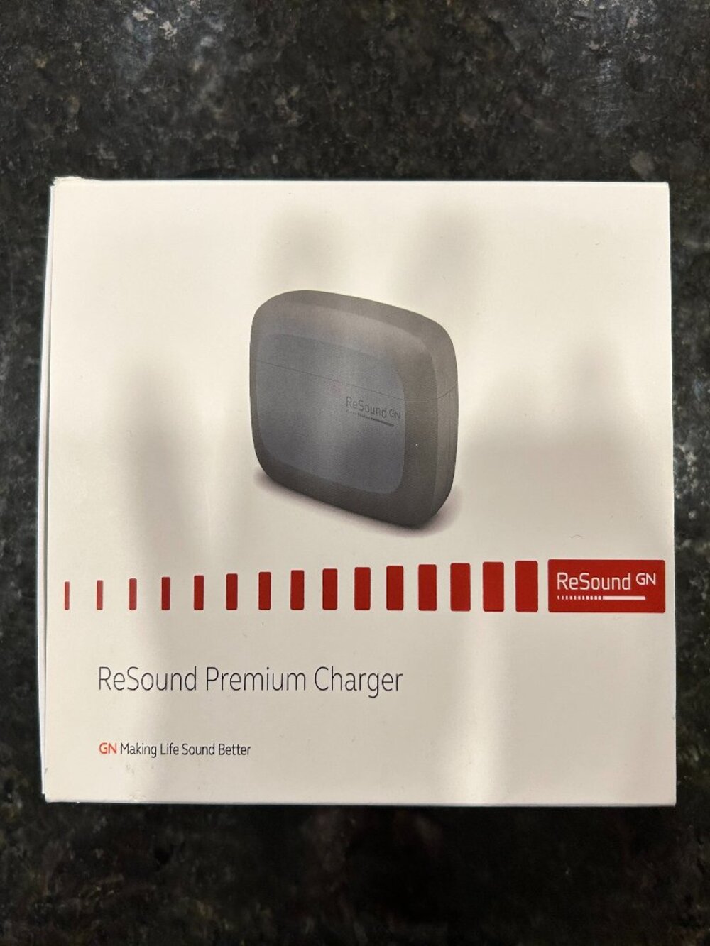 ReSound Hearing Aid Charger Including Power Cord, Plug-In and User Manual